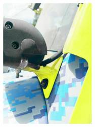 Steinjager - Steinjager A-Pillar Light Brackets-Neon Yellow for Wrangler JK J0046539 - Image 3
