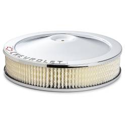 Proform - Proform 141-906 Air Cleaner Chevrolet & Bow Tie Emblem Chrome - Image 2