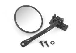 Rugged Ridge 11025.10 Black Quick Release Mirror Relocation Kit 97-18 Jeep TJ/JK