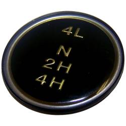 Crown Automotive Jeep Replacement - Crown Automotive J3241430 Shifter Bezel Cover Trim for 80-86 CJ5/CJ7/Scrambler - Image 2