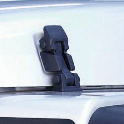 Rugged Ridge - Rugged Ridge 11210.09 Hood Catch & Bracket Set for Wrangler TJ - Image 1