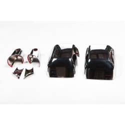 Rugged Ridge 13311.03 4-Piece Mirror/Arm Cover Chrome for 07-18 Jeep Wrangler JK
