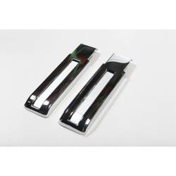 Rugged Ridge 13311.24 Chrome Tailgate Hinge Covers for 07-18 Jeep Wrangler JK