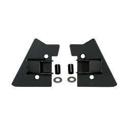 Rugged Ridge 11025.02 Mirror Relocation Brackets Black for 97-02 Wrangler TJ