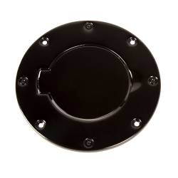 Rugged Ridge - Rugged Ridge 11229.01 Non-Locking Gas Cap Door Black for 97-06 Wrangler TJ - Image 3