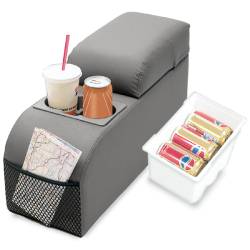 Rugged Ridge 13101.09 Standard Locking Console Gray for 76-95 Jeep CJ Wrangler