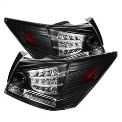 Spyder Auto - Spyder Auto 5032621 Black/Clear LED Taillights for 08-12 Honda Accord - Image 1