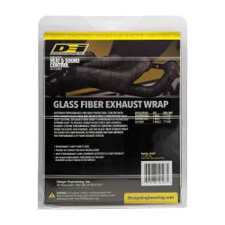 Design Engineering - Design Engineering 10107 Glass Fiber Exhaust Wrap Black 1" x 50' - Image 2