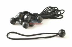 Steinjager - Steinjager J0041051 10 Pack Door Cover Replacement Bungee Balls Black for Jeep - Image 1