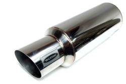 BLOX - BLOX Racing BXEX-00100 Stainless Steel Universal Street Muffler w/Silencer - Image 2