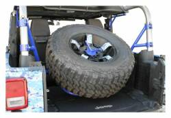 Steinjager - Steinjager Internal Spare Tire Carrier Black for Wrangler JK 2DR J0041055 - Image 3