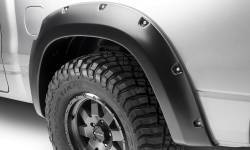 Bushwacker - Bushwacker 50054-02 Pocket Style Rear Fender Flares Black for 19+ RAM 1500 5.5' - Image 1