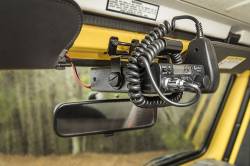 Rugged Ridge - Rugged Ridge Overhead CB Radio Mount Bracket-Black for Wrangler TJ 13551.08 - Image 4