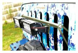 Steinjager - Steinjager Grille Mount Light Bracket Kit-Locas Green for Wrangler JK J0041398 - Image 1