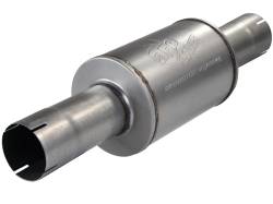 aFe 49-91014 4" Muffler 4"ID Inlet/Outlet x 30" Overall Length 8"Body Dia