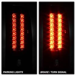 Spyder Auto - Spyder Auto 5078032 Black LED Taillights/Smoke for 07-13 Silverado 1500/HD - Image 2