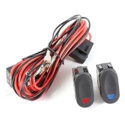 Rugged Ridge - Rugged Ridge 15210.72 Dual LED Light Wiring Harness w/Relay/Switches - Image 1