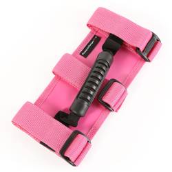 Rugged Ridge - Rugged Ridge Ultimate Roll Bar Grab HandlesPair-Pink 13505.01 - Image 1