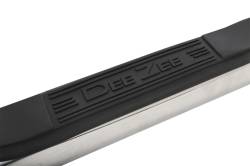 Dee Zee - Dee Zee DZ372523 3" Round Stainless Nerf Bar for Chevy/GMC Double/Extended Cabs - Image 4