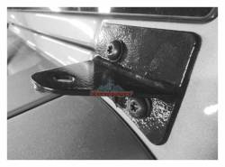 Steinjager - Steinjager A-Pillar Light Brackets-Texturized Black for Wrangler JK J0041571 - Image 1