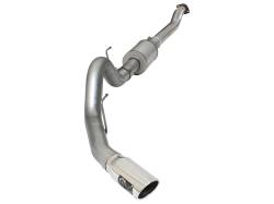 aFe 49-03069-P Atlas 4" Cat Back Aluminized Steel Exhaust for 15-20 F150 2.7/3.5