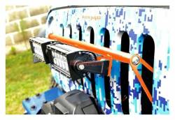 Steinjager - Steinjager Grille Mount Light Bracket Kit-Orange for Wrangler JK J0041391 - Image 1