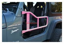 Steinjager - Steinjager Front Tubular Trail Doors-Pinky for Wrangler TJ J0040995 - Image 1