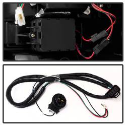 Spyder Auto - Spyder Auto 5014962 LED Taillights Chrome/Smoke for 07-13 Sierra 1500/2500HD - Image 4