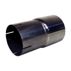 MBRP Exhaust - MBRP Exhaust UA1007 T409 Stainless Steel 3.5" Inlet 4" Outlet Adapter Universal - Image 1