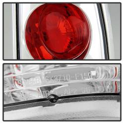 Spyder Auto - Spyder Auto 5003355 Chrome/Clear Euro Taillights for 97-07 Ford F-Series - Image 4