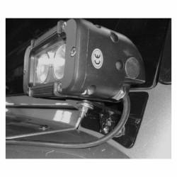 Steinjager - Steinjager A-Pillar Light Brackets Black for Wrangler JK J0040930 - Image 2