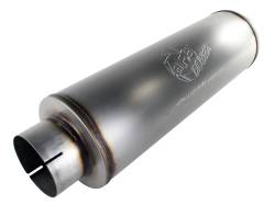 aFe 49-91012 5" Muffler 5"ID Inlet/Outlet x 30" Overall Length 8"Body Dia