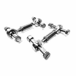 Steinjager - Steinjager J0041024 Adjustable Hood Latch Kit Chrome Moly for Jeep Wrangler JK - Image 1