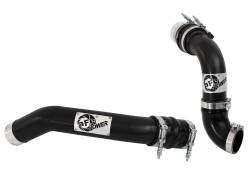 aFe 46-20144-B 3" Aluminum Hot/Cold Charge Pipe Kit Black for 11-16 F250/F350 SD