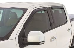 Stampede - Stampede 60115-2 Tape-Onz Sidewind Deflector 4DR Smoke 15-20 Chevy/GMC FS SUV's - Image 1