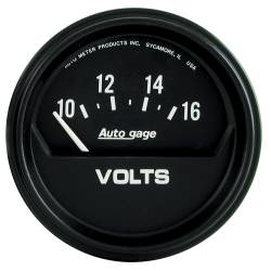 AutoMeter - AutoMeter 2319 Autogage Air Core Volt Meter Gauge 10-16V 2-5/8" Short Sweep - Image 1