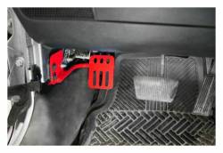 Steinjager - Steinjager Dead Pedal Foot Rest Kit-Red Baron for Wrangler JK J0046235 - Image 2