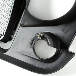 Rugged Ridge - Rugged Ridge Spartan Grille Shell w/Insert Black for Wrangler JK 12034.01 - Image 3