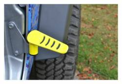 Steinjager - Steinjager Metal Style Foot Peg Kit-Neon Yellow for Wrangler JK J0046494 - Image 2
