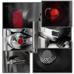 Spyder Auto - Spyder Auto 5078100 Euro Taillights Black/Smoke for 02-06 Dodge RAM Trucks - Image 5
