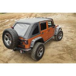 Rugged Ridge - Rugged Ridge Bowless Soft Top Assembly Black for Wrangler JK 4DR 13750.38 - Image 3