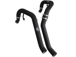 aFe 46-20128 2.5" Aluminum Hot Charge Pipe Black for 11-14 Ford F150 3.5L