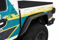 Bestop 49664-01 HighRock Granite Rear Fender Flares for 20-25 Jeep Gladiator JT