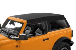 Bestop - Bestop 56872-17 Trektop Black Twill Soft Top for 21-24 Ford Bronco 2DR - Image 2