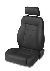 Bestop 39451-01 Pro Vinyl Front Driver Seat Black Crush for 76-06 CJ7/Wrangler