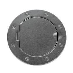 Rugged Ridge - Rugged Ridge Non-Locking Gas Cap Door Black for Wrangler JK 11229.05 - Image 1