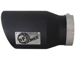 aFe Power - aFe 49T50702-B12 5" Stainless Steel Exhaust 5" In x 7" Out 12" L Bolt-On Left - Image 2