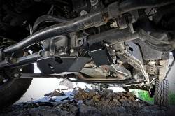 Rough Country Suspension Systems - Rough Country 797 FR Differential Skid Plate Black for 07-18 Wrangler JK Dana 30 - Image 2