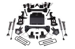 Zone Offroad ZONC43F 5" Fox Lift Kit for Silverado/Sierra 2500HD