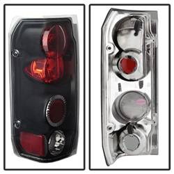 Spyder Auto - Spyder Auto 5003300 Black/Clear Euro Style Taillights for 87-96 Bronco/F150 - Image 2
